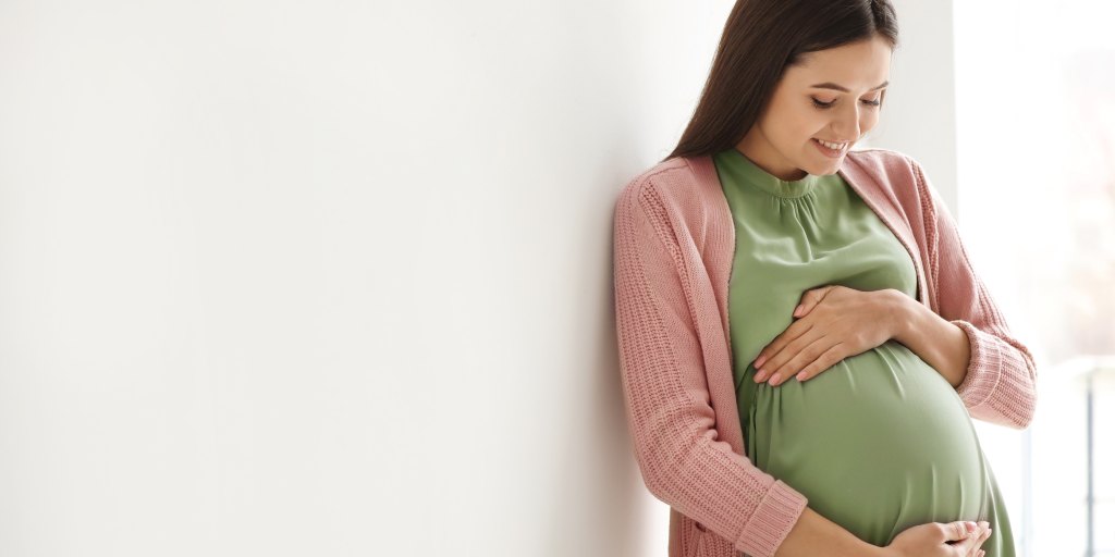 plamienie w ciąży, kobieta w ciąży